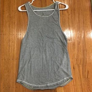 Lululemon striped tank top